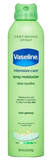 Vaseline Spray and Go Moisturizer, Aloe Soothe, 6.5 Ounce