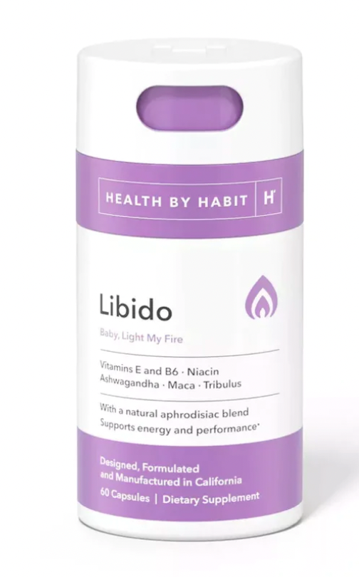 Health By Habit Libido Cápsulas - 60ct-Preventa