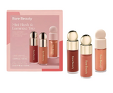 Rare Beauty By Selena Gomez Mini Blush & Luminize Trio Tono Del Maquillaje Beloved, Virtue & Enliven